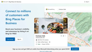 推出新的 Bing Places for Business：专为企业主打造，由研究提供支持